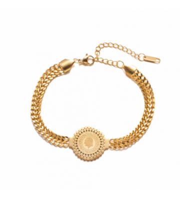 Pulseras brazaletes acero...