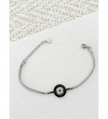 Pulseras brazaletes acero...