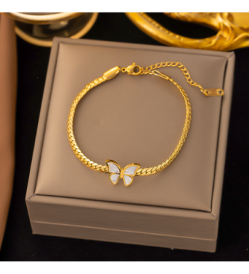 Pulseras brazaletes acero...