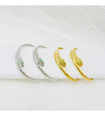 Pulseras brazaletes acero...