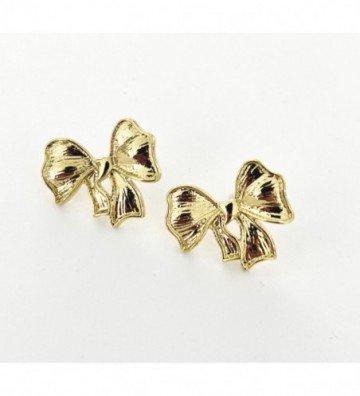 Pendientes acero Dorado...