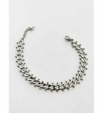 Pulseras brazaletes acero...