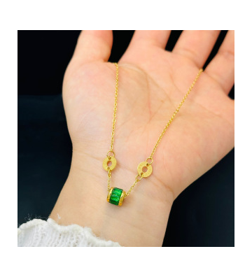 Collares acero Dorado...