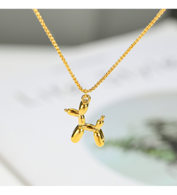 Collares acero Dorado...