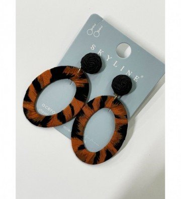 Pendientes acero animal...