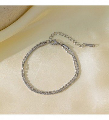 Pulseras brazaletes acero...