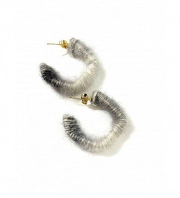 Pendientes acero animal...