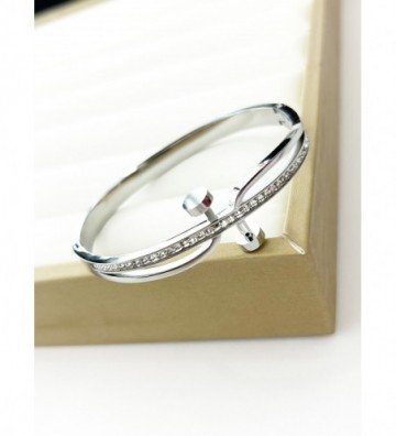 Pulseras brazaletes acero...