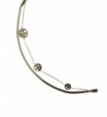 Pulseras brazaletes acero...