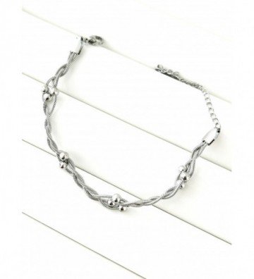 Pulseras brazaletes acero...