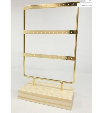 Expositor 15x7x25 dorado...