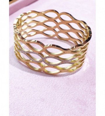 Pulseras brazaletes acero...