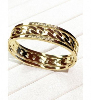Pulseras brazaletes acero...