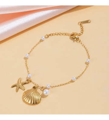 Pulseras brazaletes acero...