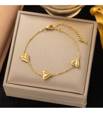 Pulseras brazaletes acero...