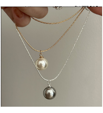 Collares acero Plateado...