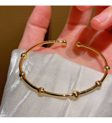 Pulseras brazaletes acero...