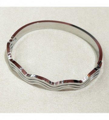 Pulseras brazaletes acero...
