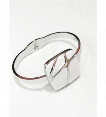Pulseras brazaletes acero...
