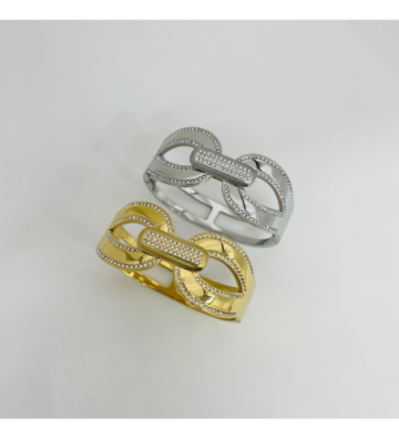Pulseras brazaletes acero...
