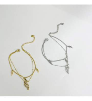 Pulseras brazaletes acero...