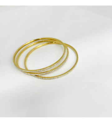 Pulseras brazaletes acero...