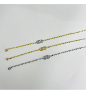 Pulseras brazaletes acero...