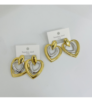 Pendientes acero Mixcolor...