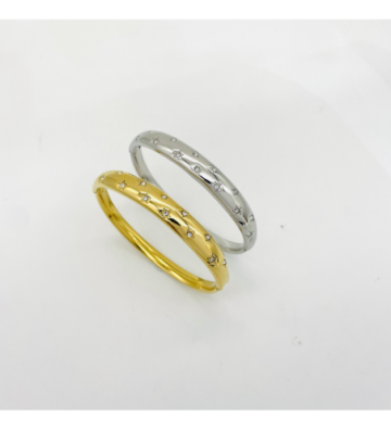 Pulseras brazaletes acero...