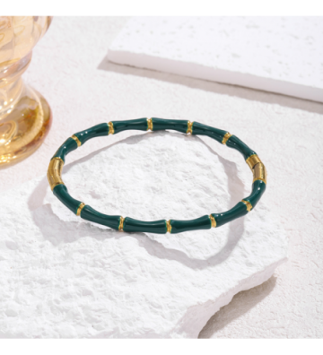 Pulseras brazaletes acero...