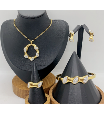 Pulseras brazaletes acero...
