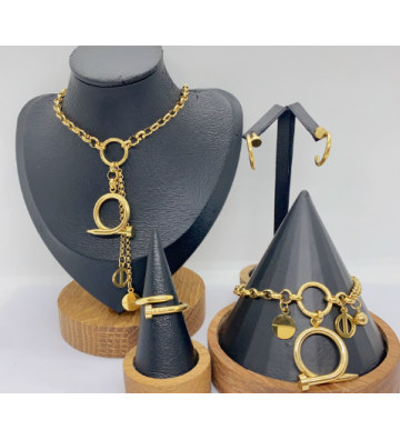 Pulseras brazaletes acero...