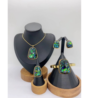 Pulseras brazaletes acero...