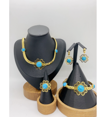 Collares acero Dorado...