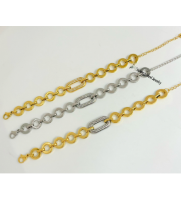 Pulseras brazaletes acero...