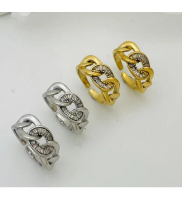 Anillos Sortijas acero...
