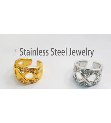 Anillos Sortijas acero...