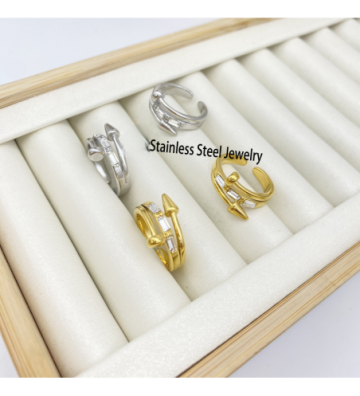 Anillos Sortijas acero...