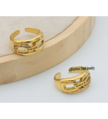 Anillos Sortijas acero...