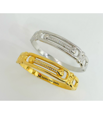 Pulseras brazaletes acero...
