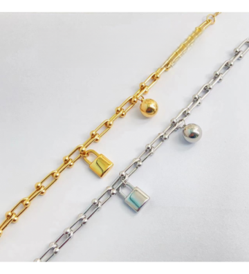 Pulseras brazaletes acero...