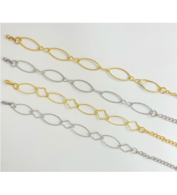 Pulseras brazaletes acero...