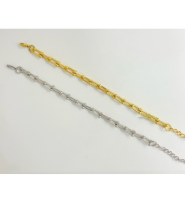 Pulseras brazaletes acero...