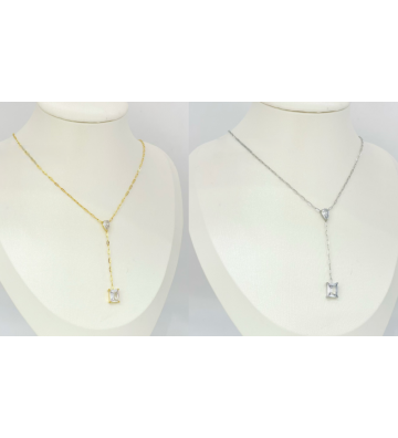 Collares acero Dorado...