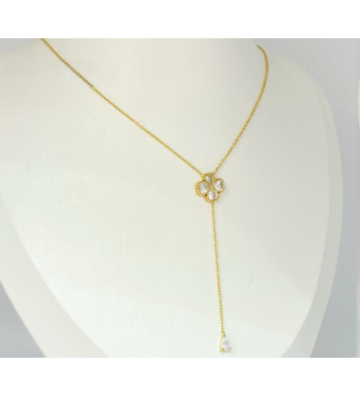 Collares acero Dorado...