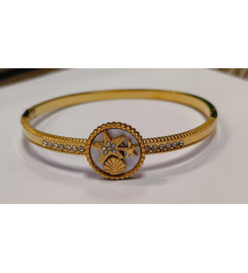 Pulseras brazaletes acero...