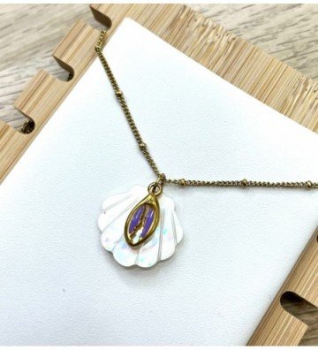 Collares acero Dorado...