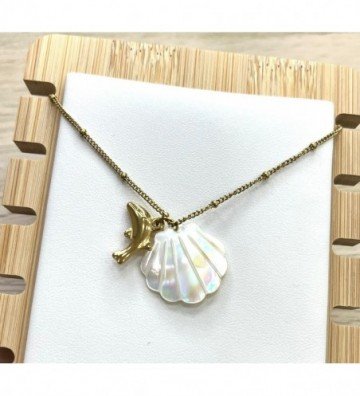Collares acero Dorado...