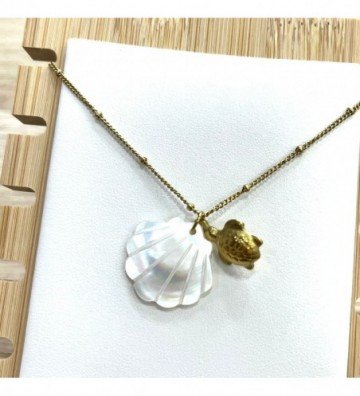 Collares acero Dorado...