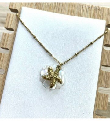 Collares acero Dorado...